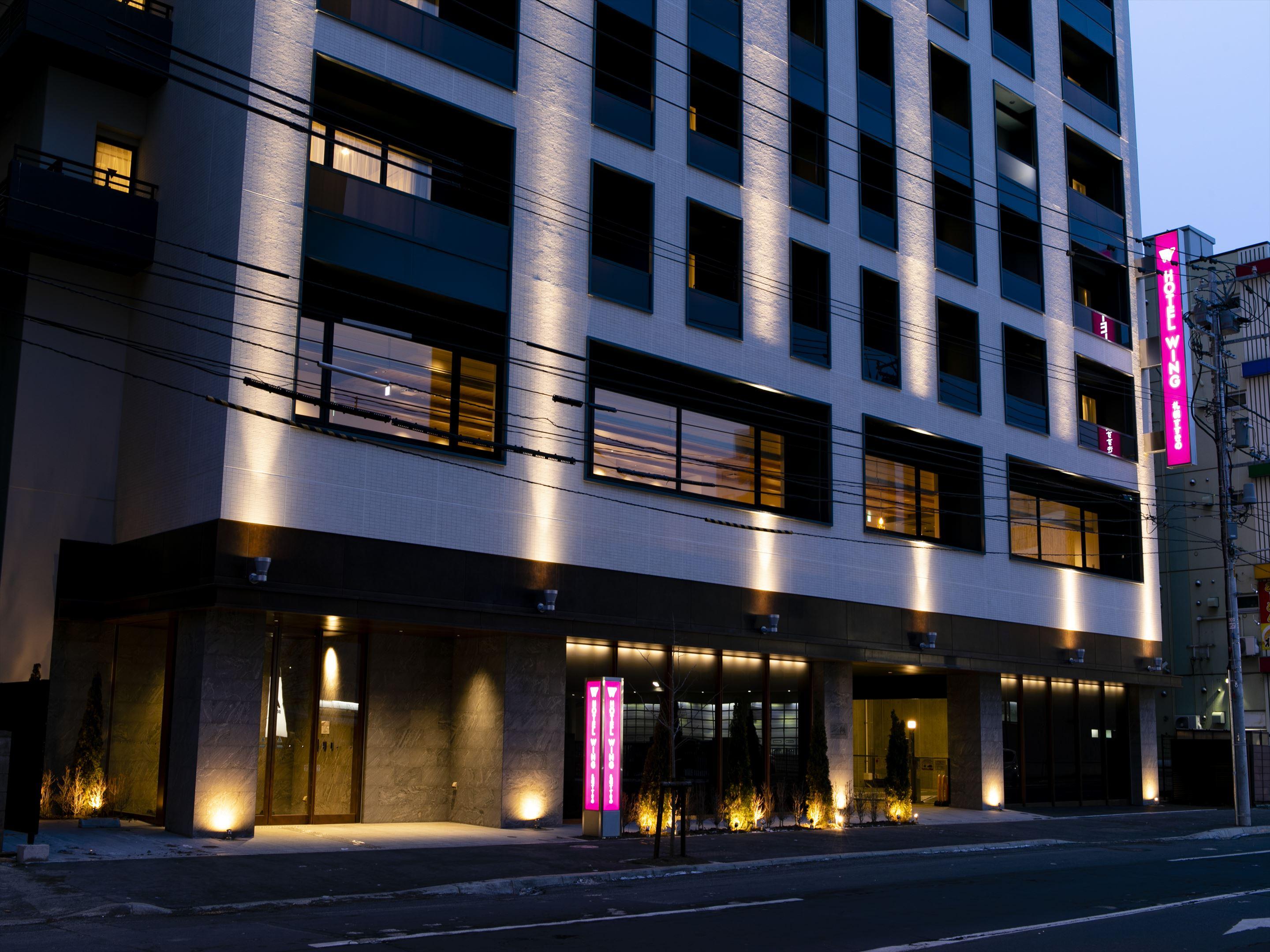 Hotel Wing International Sapporo Susukino Eksteriør billede